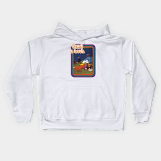 Contemporary Daily Life: Read a book Kids Hoodie